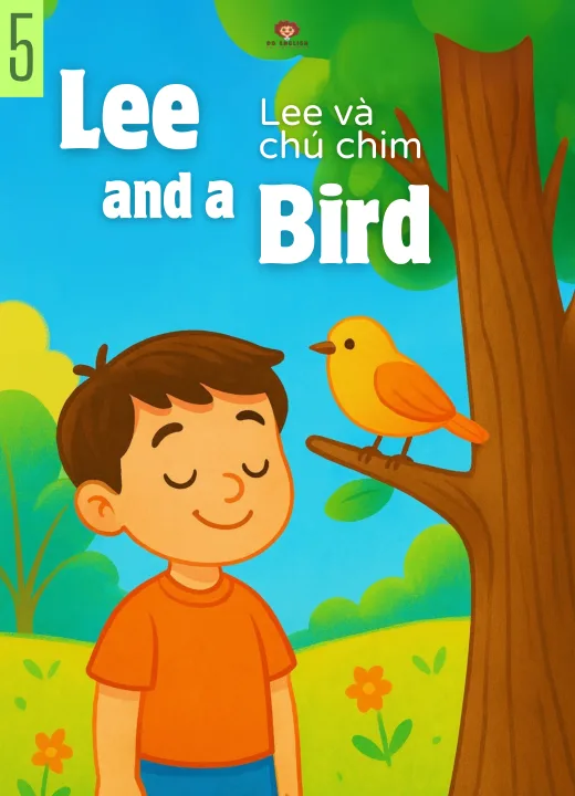 Lee And A Bird printable story preview
